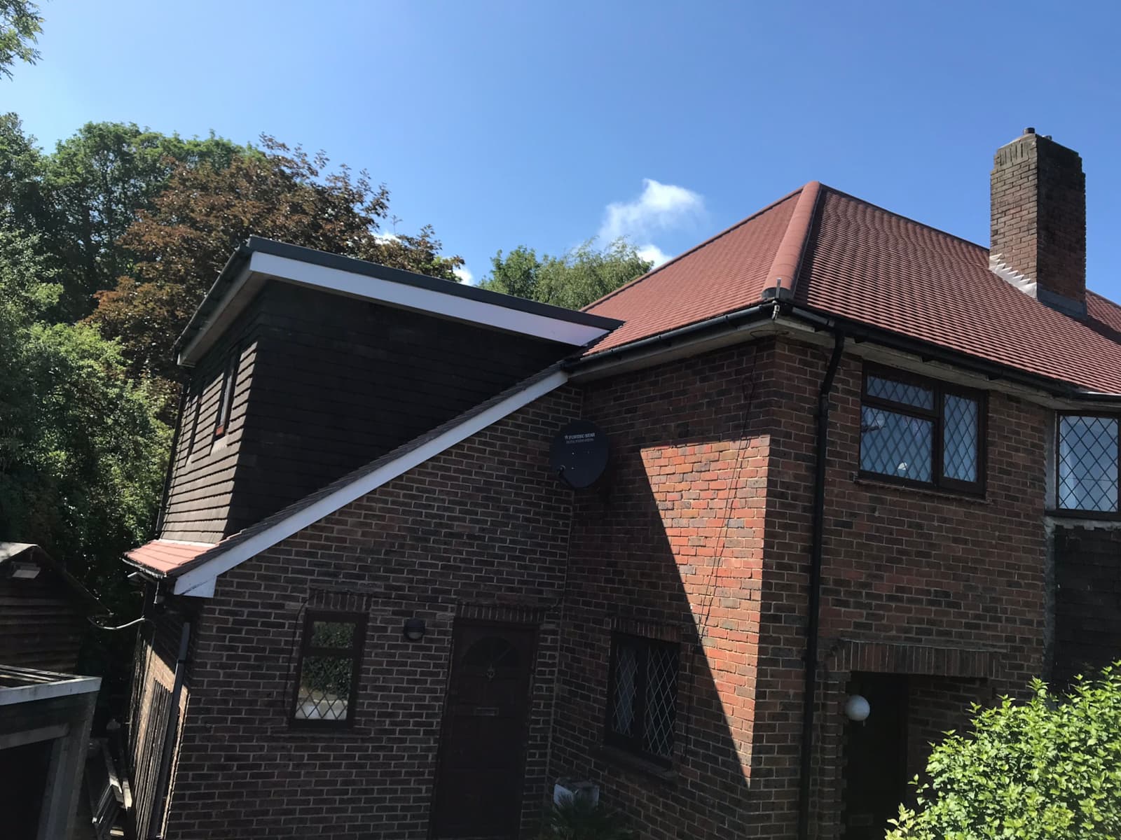 Pitched roof installation in Hove